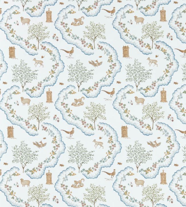 Wildflower Meadow Wallpaper by Sanderson Going Green