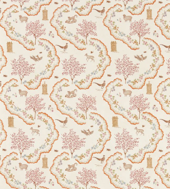 Wildflower Meadow Wallpaper by Sanderson Maple