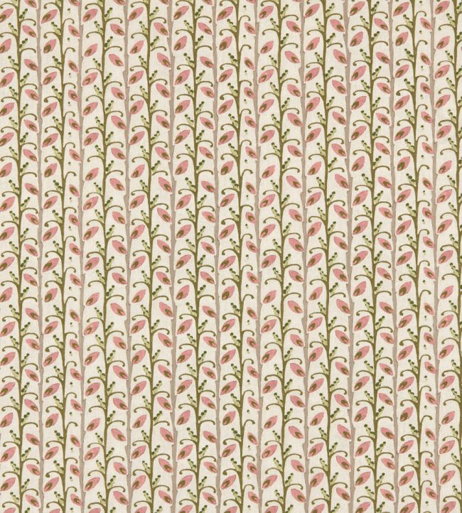 Wildwood Fabric by Warwick Rosehip