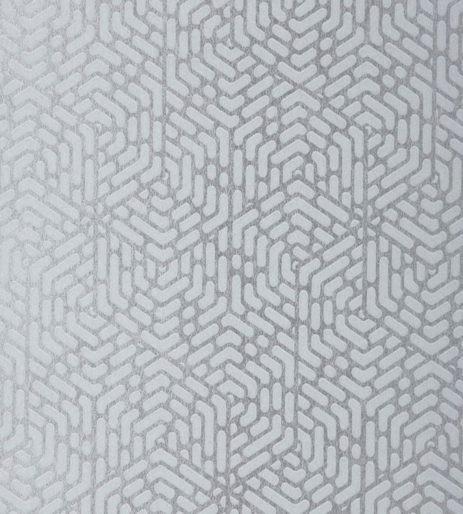 Willow Wallpaper by 1838 Wallcoverings Silver