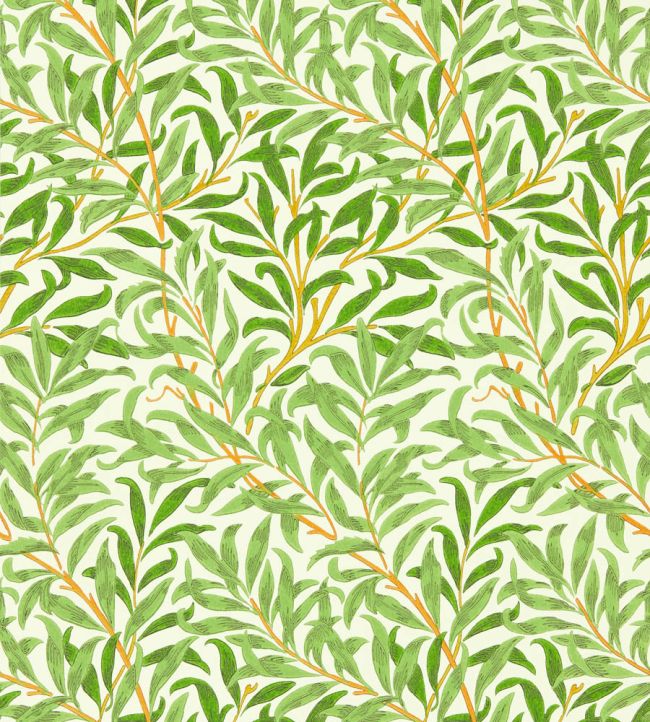 Willow Bough Wallpaper by Morris & Co Leaf Green