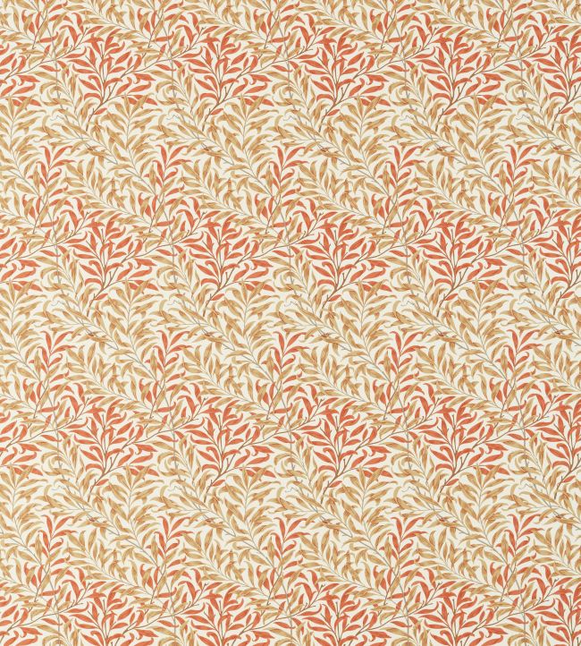 Willow Boughs Fabric by Morris & Co Russet / Ochre