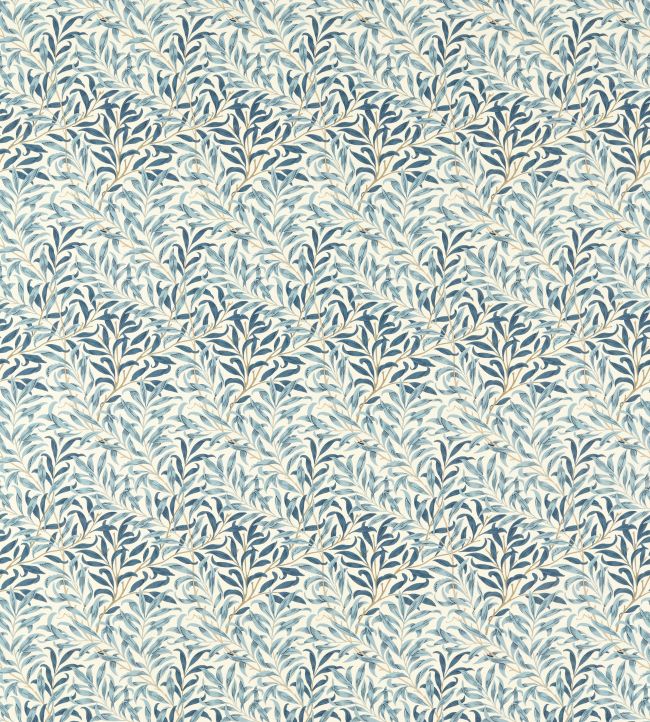 Willow Bough Outdoor Fabric by Morris & Co Indigo