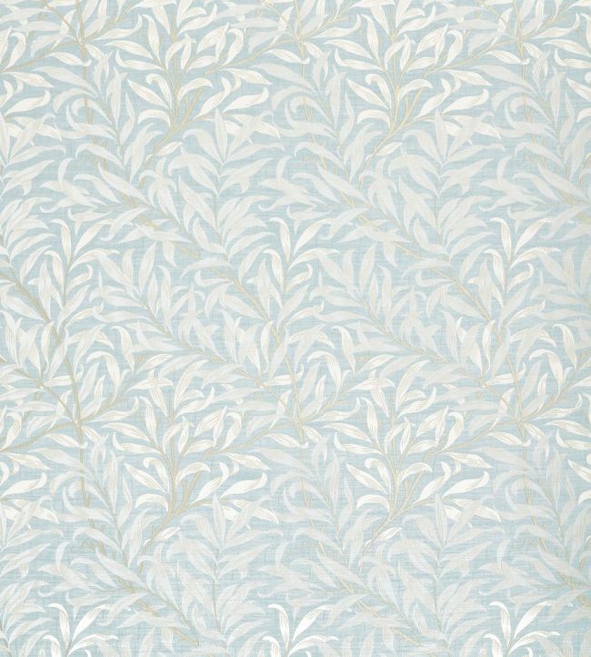 Willow Boughs Jacquard Fabric by Clarke & Clarke Denim