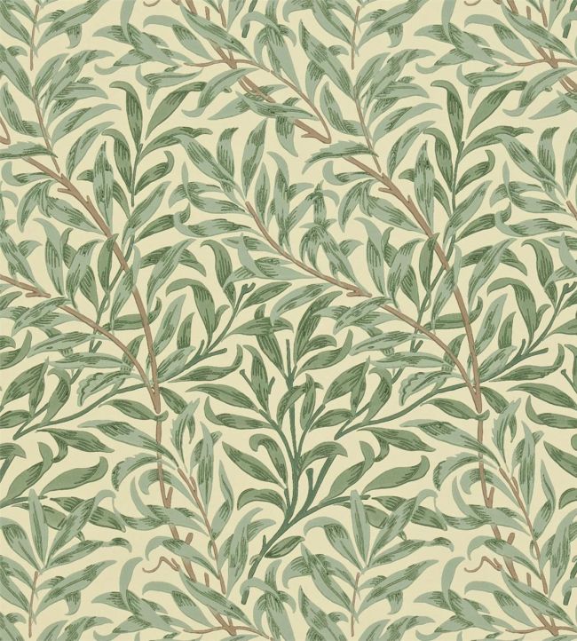 Willow Boughs Wallpaper by Morris & Co Green