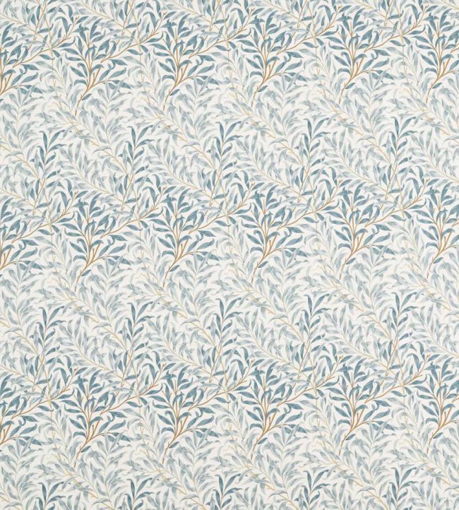 Willow Boughs Wide Width Fabric by Morris & Co Mineral Blue