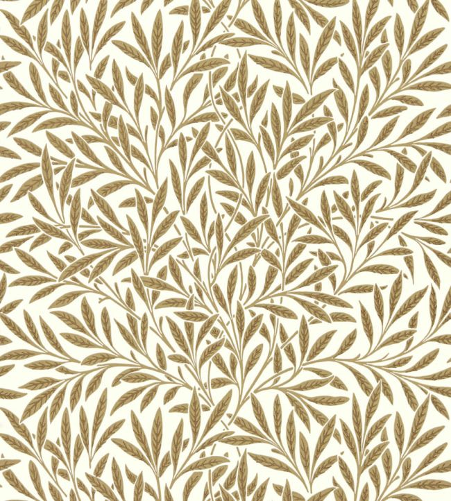 Willow Wallpaper by Morris & Co Cream/Brown