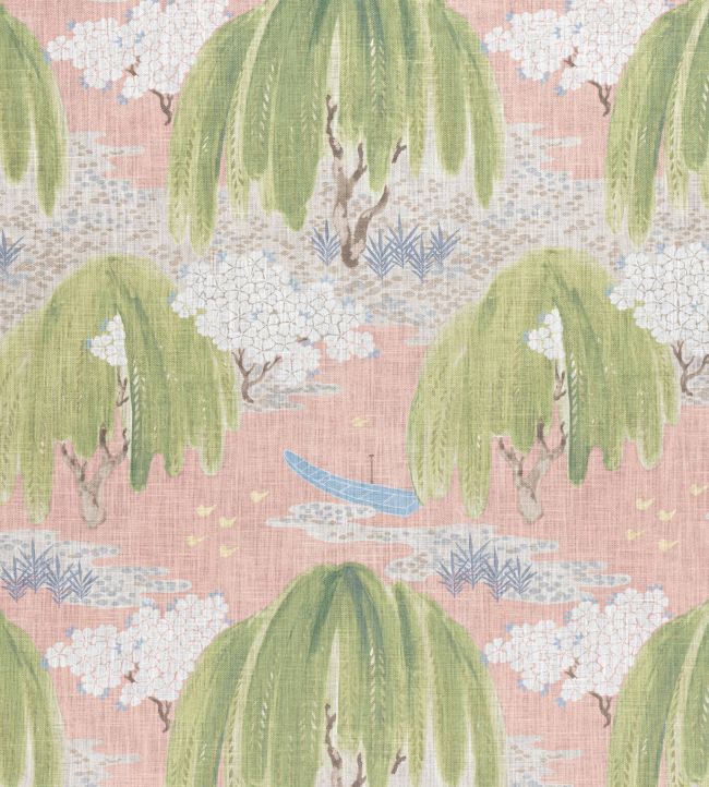 Willow Tree Fabric by Anna French Blush