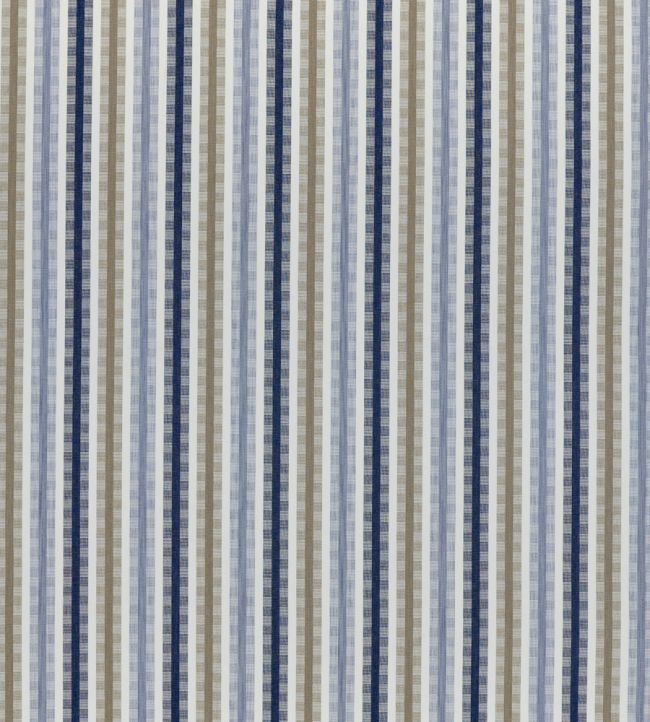 Willowbourne Fabric by Clarke & Clarke Flower/Midnight/Pebble