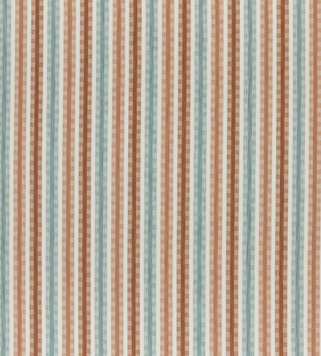 Willowbourne Fabric by Clarke & Clarke Spice/Sky