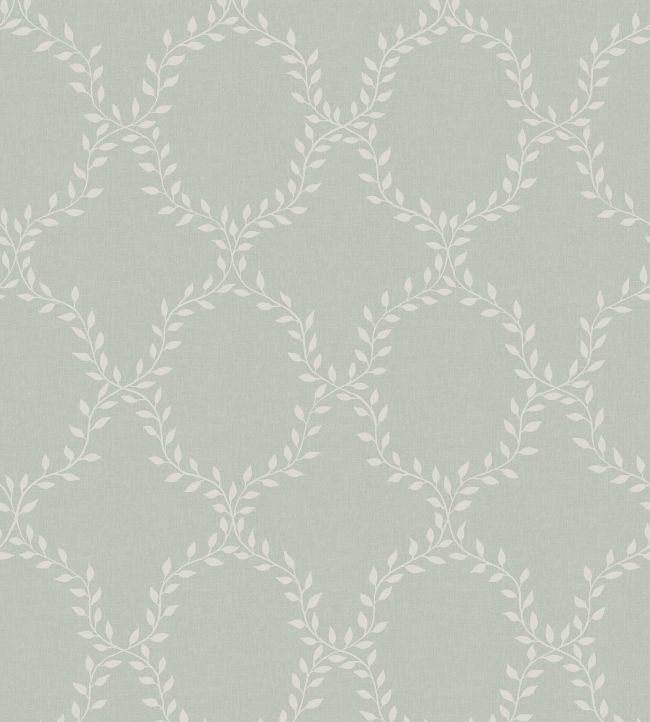 Wilma Wallpaper by Sandberg Sage Green