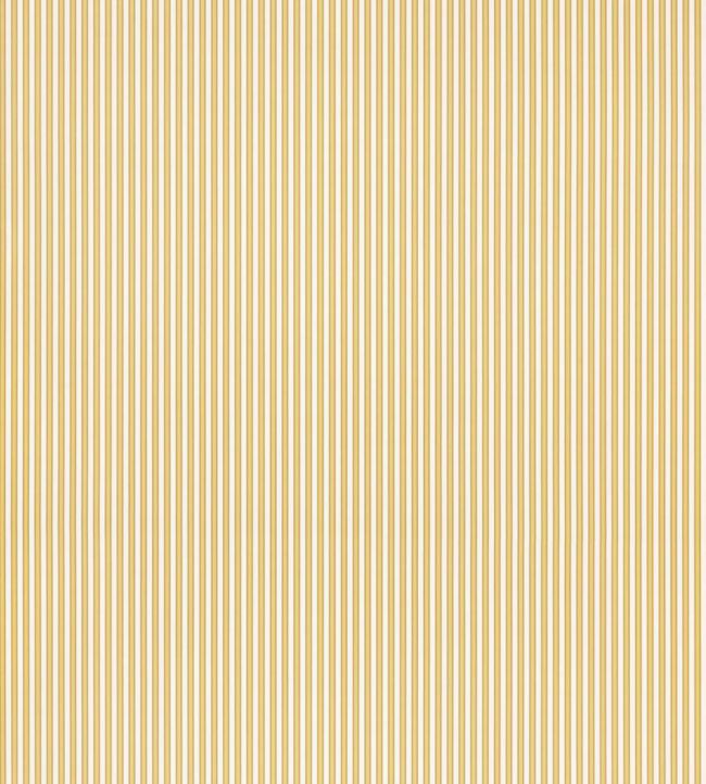 Wilson Stripe Wallpaper by Scalamandre Turmeric