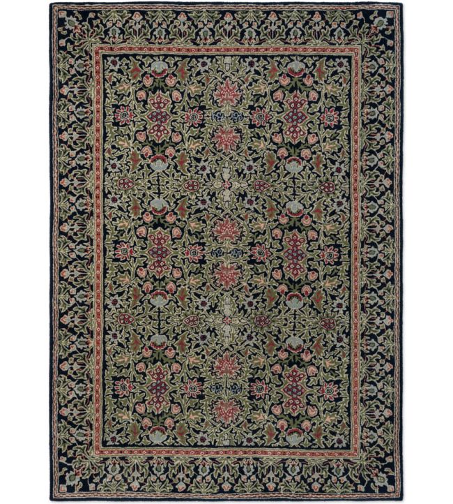 Morris & Co Wilton Weave rug Indigo 130808140200-US Indigo