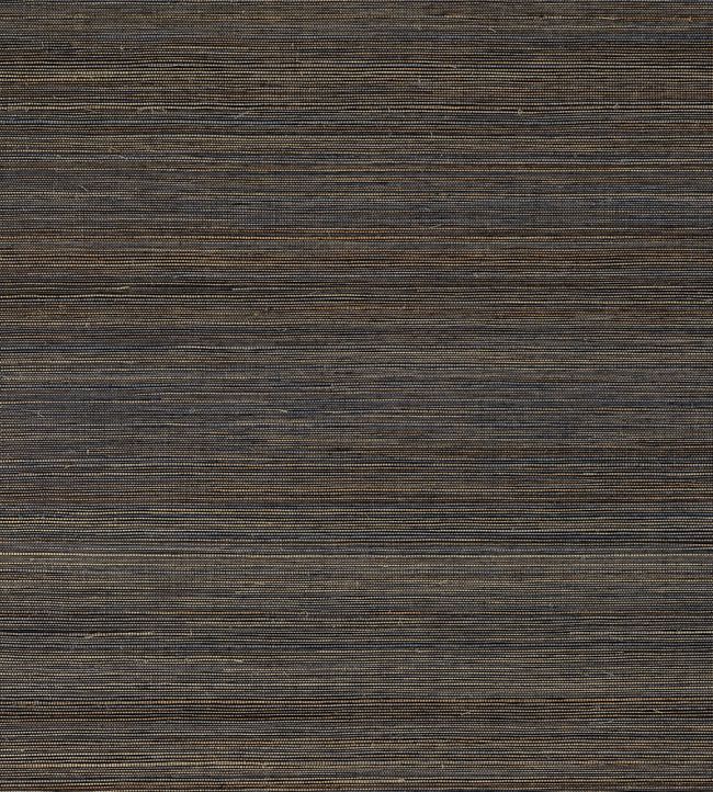 Windward Sisal Wallpaper by Thibaut Midnight
