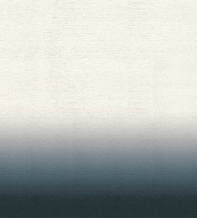 Winona White Fabric by Casamance Petrole