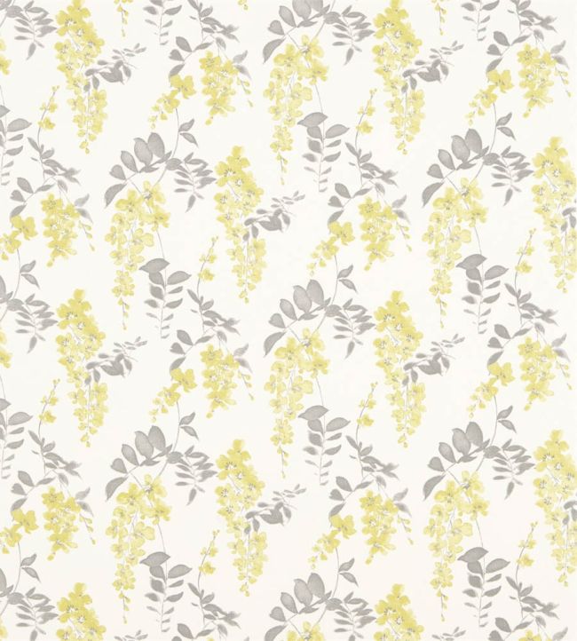Wisteria Blossom Fabric by Sanderson Linden/Charcoal