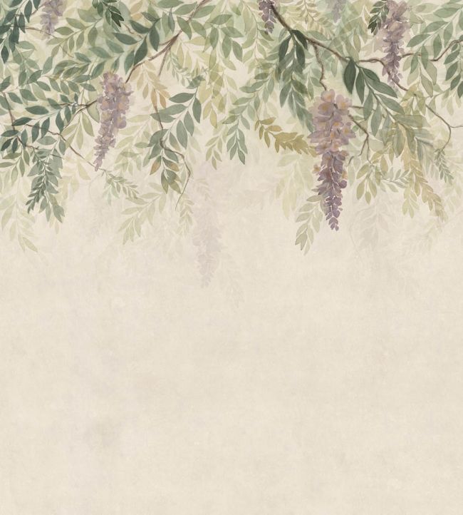 Wisteria Mural by Sandberg Green