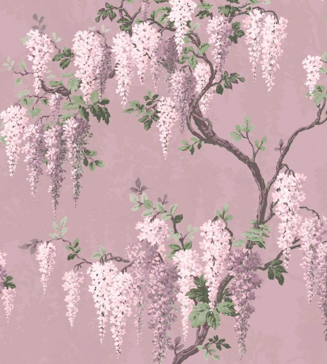 Wisteria Wallpaper by Woodchip & Magnolia Deep Lavender