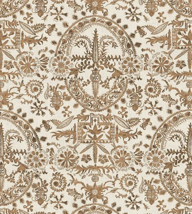 Womad LG 50 Fabric by Lewis & Wood Henna