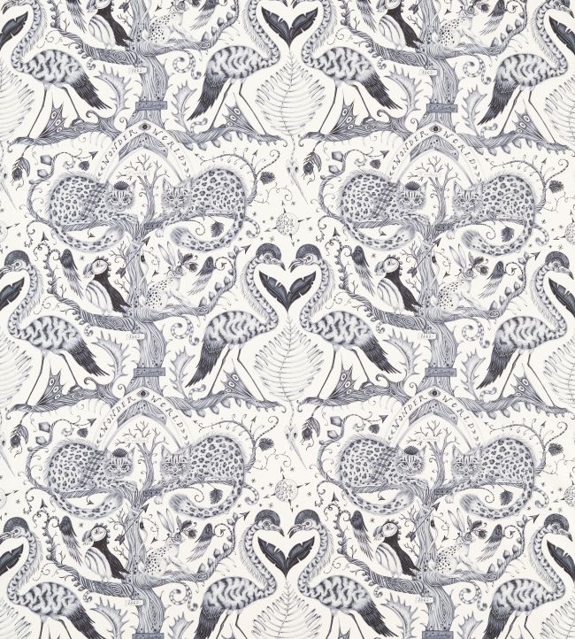 Wonder World Fabric by Clarke & Clarke Mono