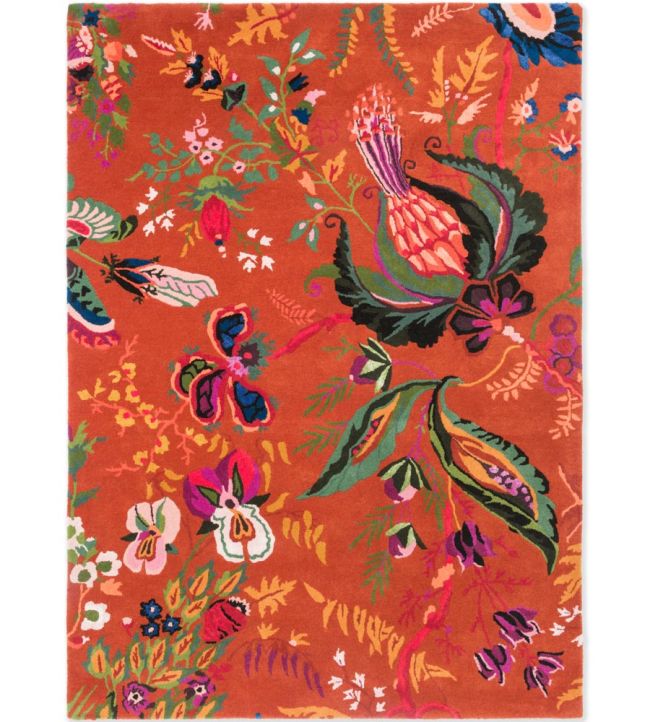 Harlequin Wonderland Floral rug Amber/Lapis 144713140200 Amber/Lapis
