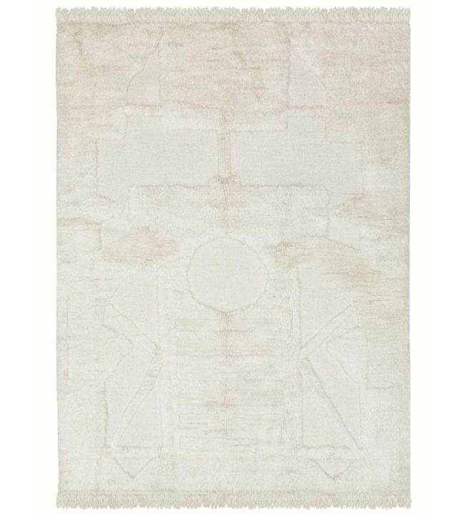 CF Editions Wood Grain by Dharma Taylor rug White CFR141-01 White