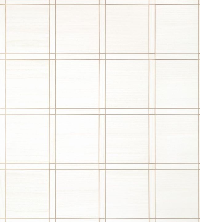 Wood Panel Wallpaper by Thibaut White and Metallic Pewter