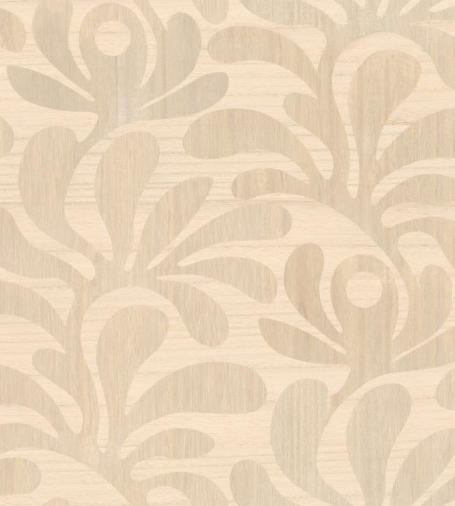 Woodblock Beetle Fern Wallpaper by Moooi Birch