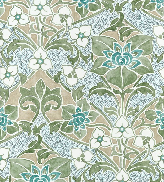 Woodford Wallpaper by Thibaut Sage