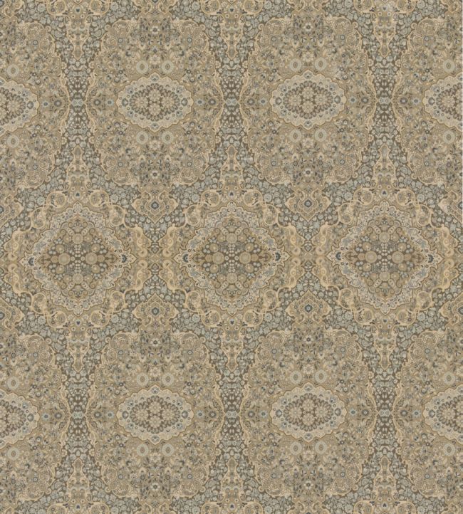 Woodland Paisley Fabric by Mulberry Home Lovat