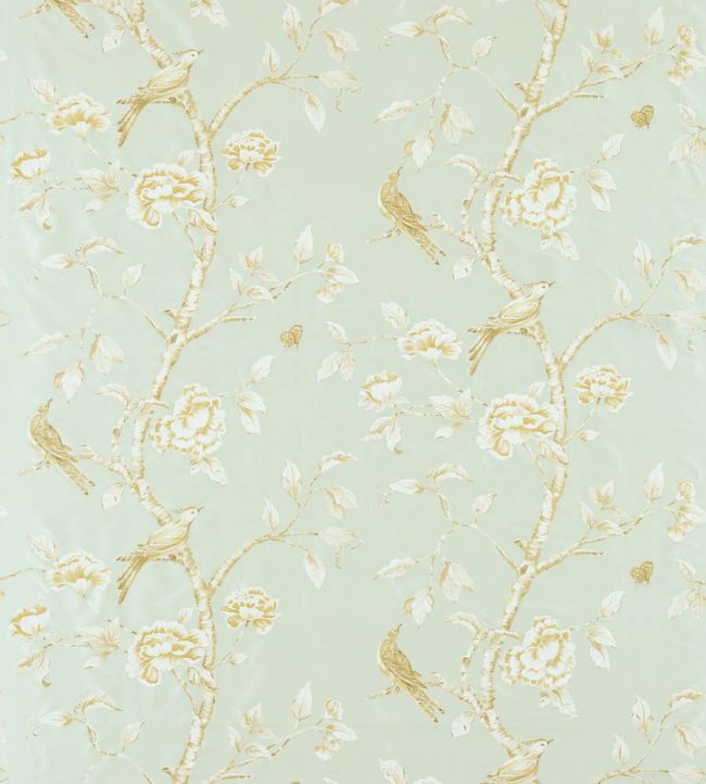 Woodville Silk Fabric by Zoffany Ice Floes
