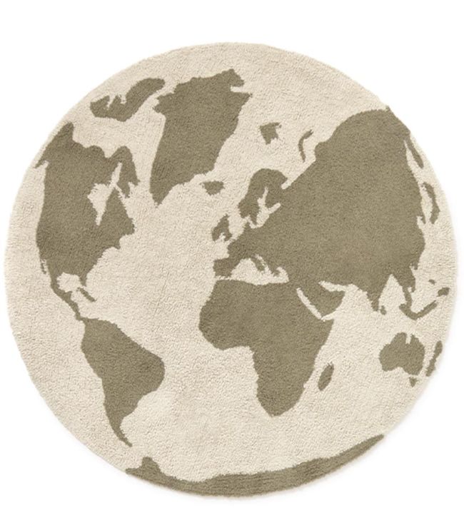Lorena Canals World Map rug Natural C-RUC-WMAP Natural