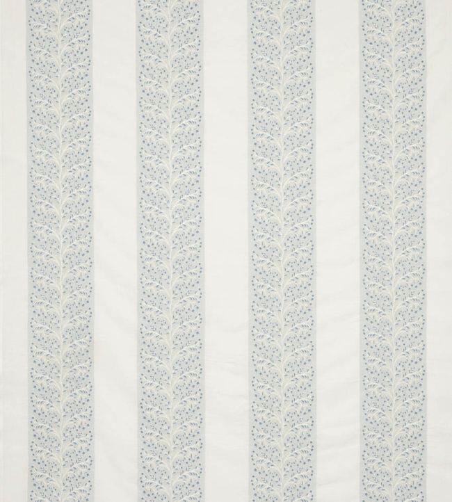 Wren Stripe Fabric by Colefax And Fowler Blue