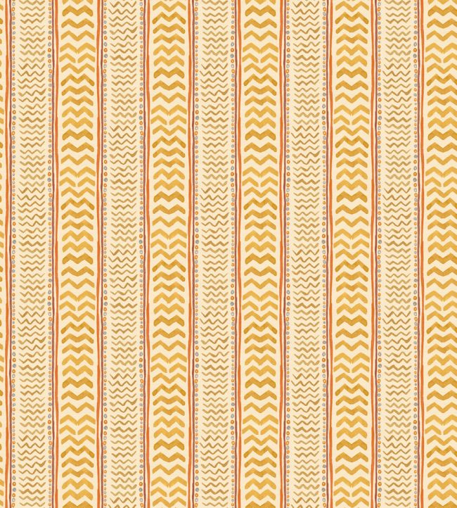 Wriggle Room Wallpaper by GP & J Baker Ochre