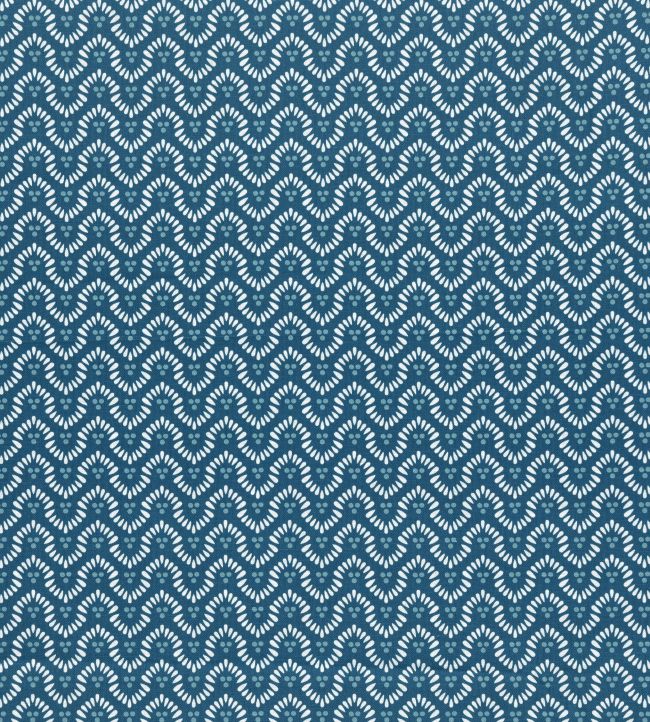 Wynford Fabric by Anna French Navy