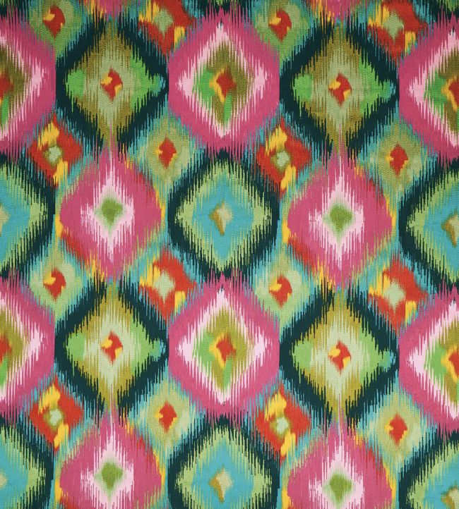 Xanadu Fabric by Osborne & Little Teal/Pink