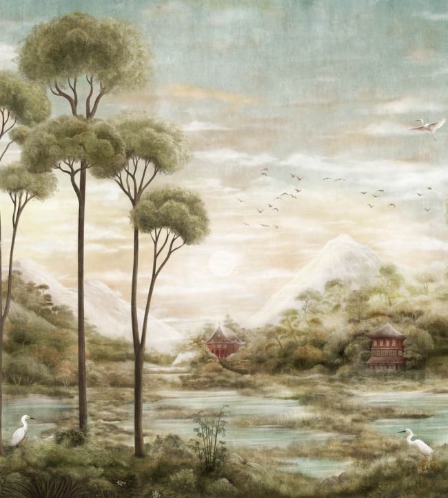 Xi Hu Lake Mural by Coordonne Jade
