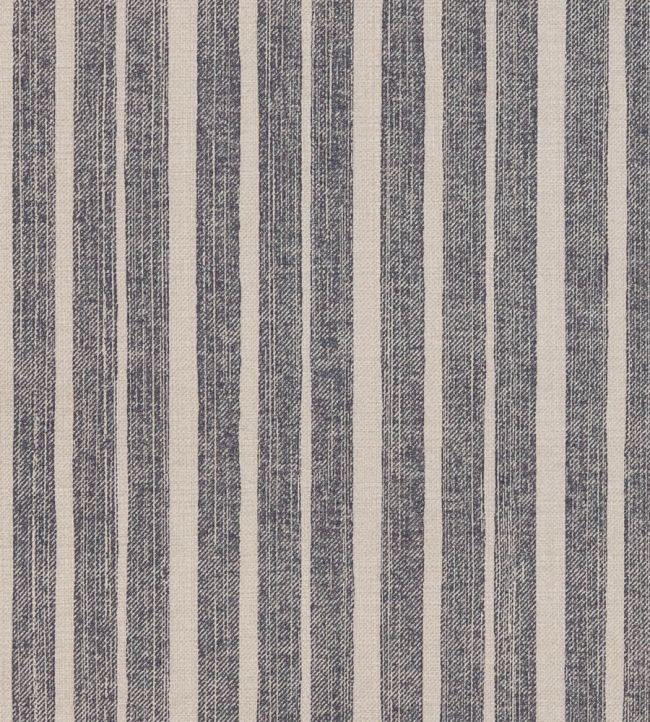 York Stripe Wallpaper by Fermoie Indigo