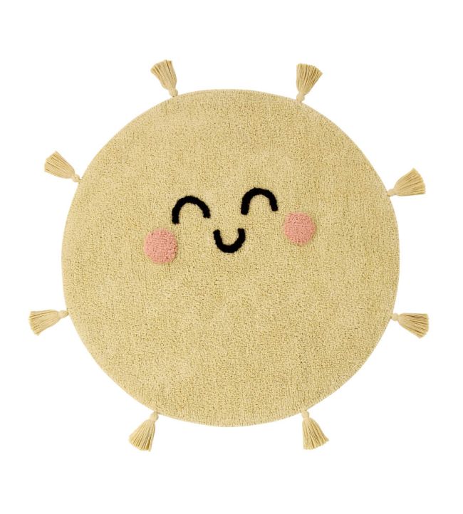 Lorena Canals You're My Sunshine rug Yellow C-MW-MYSUN Yellow