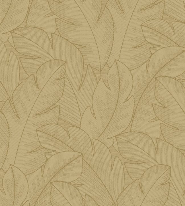 Yuto Wallpaper by Casadeco Gold