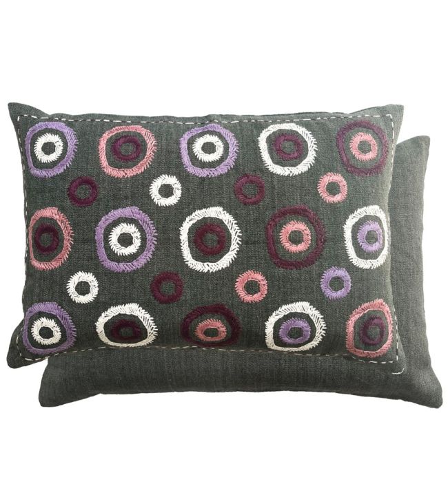 Zafora Cushion 60 x 40cm by William Yeoward Heather