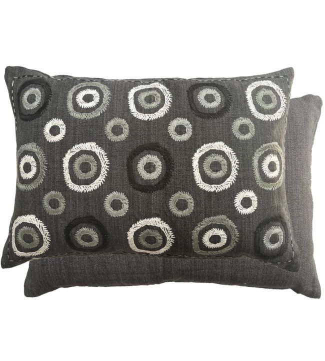 Zafora Cushion 60 x 40cm by William Yeoward Noir