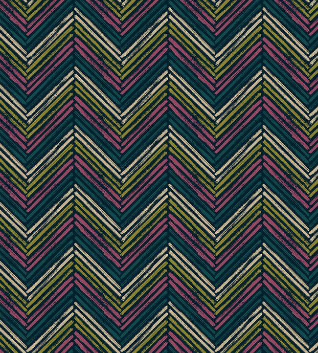 Zahara Fabric by Arley House Blue Grass
