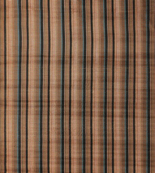 Zala Fabric by Osborne & Little Charcoal/Siena