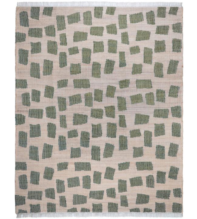 GP & J Baker Zanzibar rug Green BA50045.3.0 Green