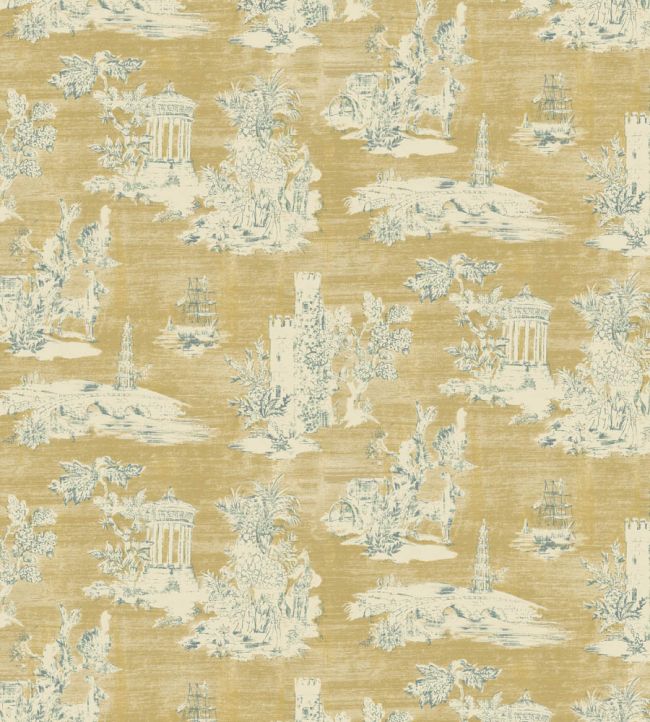 Zarafa Park Fabric by Madeaux 02 Old Gold