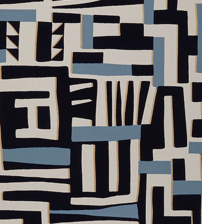 Zawaya Wallpaper by Osborne & Little Indigo