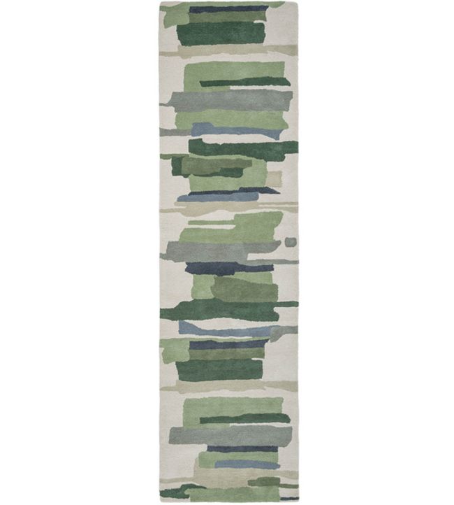 Harlequin Zeal Runner rug Forest 43007070245 Forest