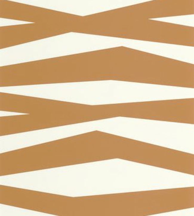 Zebra Game Wallpaper by Casadeco Camel