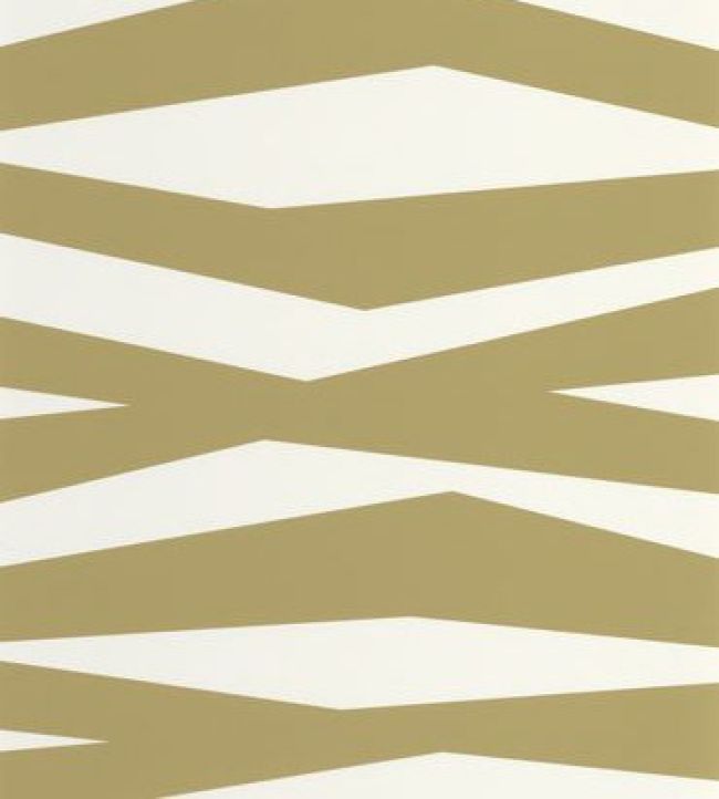 Zebra Game Wallpaper by Casadeco Olive